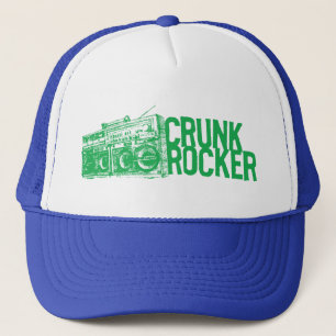 Boné Verde de Boombox do balancim de Lil Jon "Crunk "
