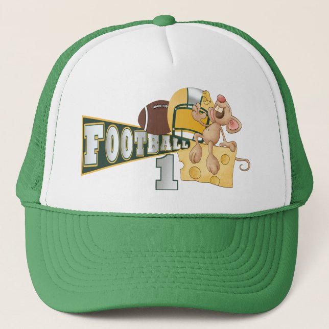 Boné Verde e Amarelo do campeão de futebol - SRF (Frente)