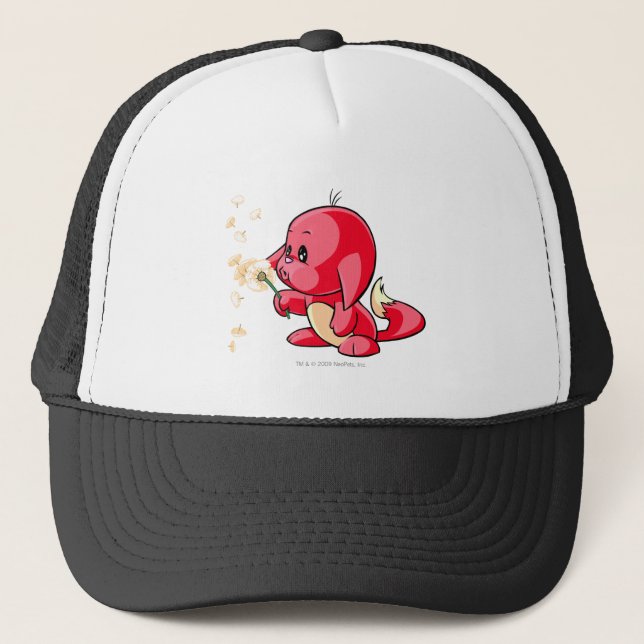 Boné Vermelho de Kacheek (Frente)