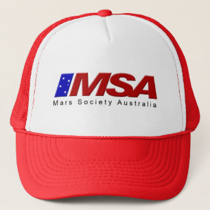 Boné vermelho de MSA