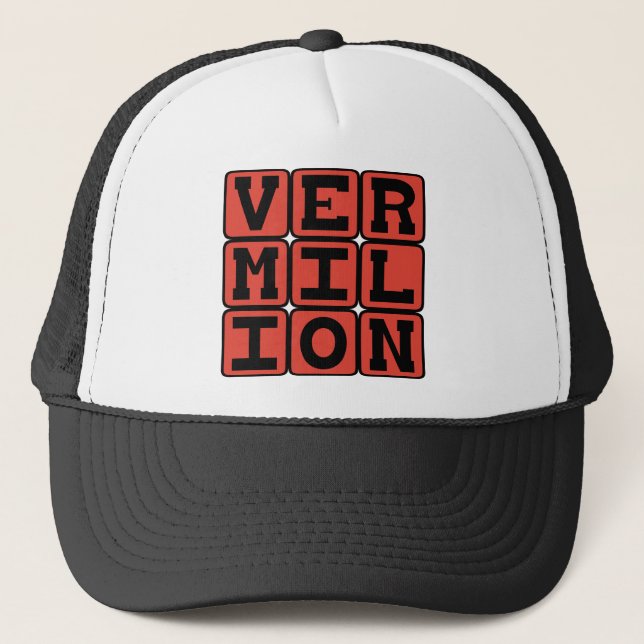 Boné Vermilion, Cor (Frente)