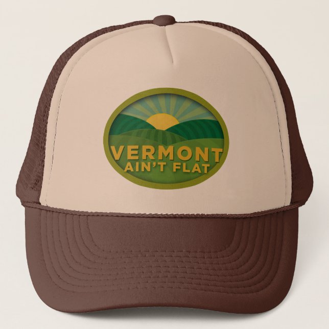 Boné Vermont não é liso (Frente)