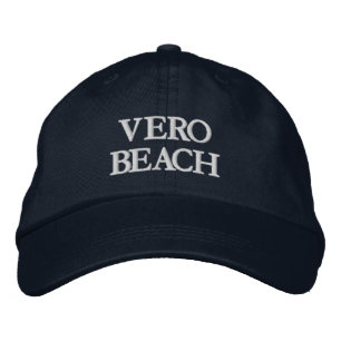 Boné Vero Beach, Flórida, bordou o chapéu de beisebol