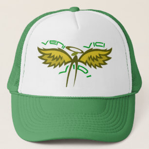 Boné Versão verde de Veni Vidi Vici