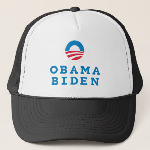 Boné Vertical do logotipo de Obama Biden "O" (cor)