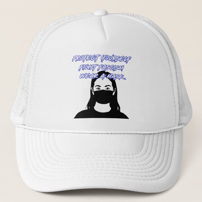 Boné Vestir um Estilo de Grafite de Máscara (Frente)