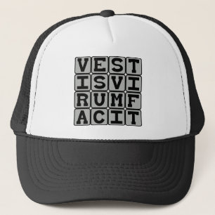 Boné Vestus Virum Facit, Roupas Fazem o Homem Latim