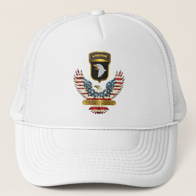 Boné Veterano da 101ª Divisão Aerotransportada (Frente)