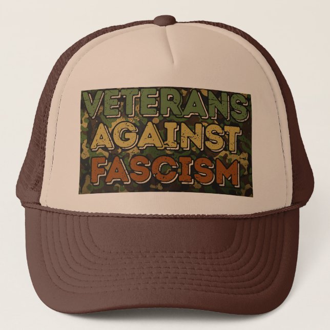 Boné Veteranos Contra o Fascismo (Frente)