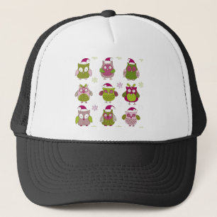 Boné vetor fofo de cartoon de natal