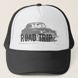 Boné Viagem de Carro Antigo