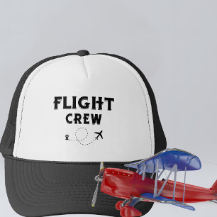 Boné Viagem Equipe de Voo Avião Voando Férias Modernas