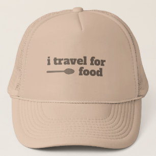 Boné viagem para comida de chapéu de caminhoneiro