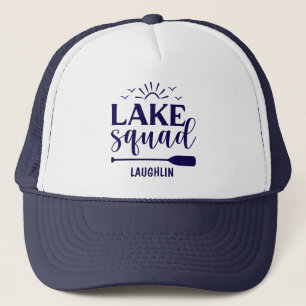 Boné Vibes da Equipe do Lago Personalizado Férias Campi