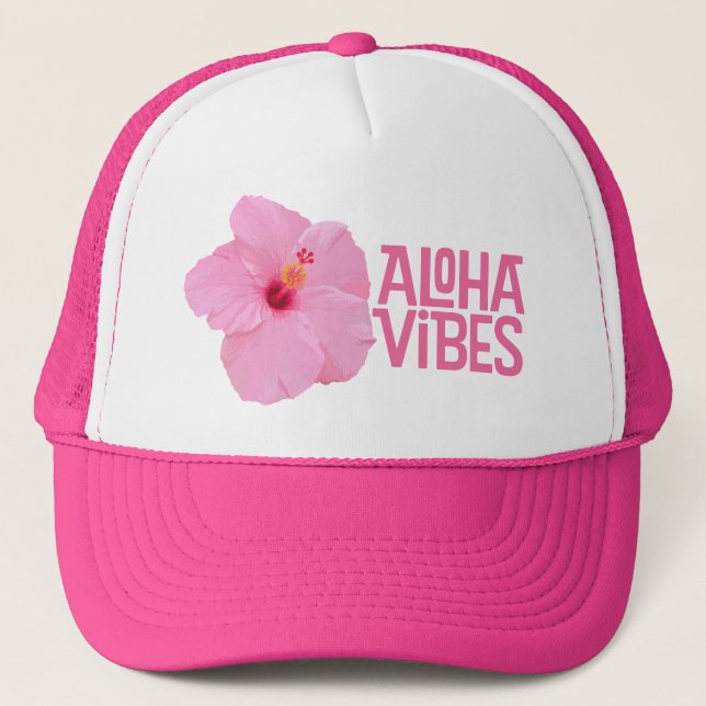 Boné Vibrações de Aloha  (Frente)