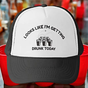 Boné Vibrações de Bêbado Carregando   Design da Vida de