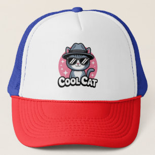 Boné Vibrações de Gato Legal