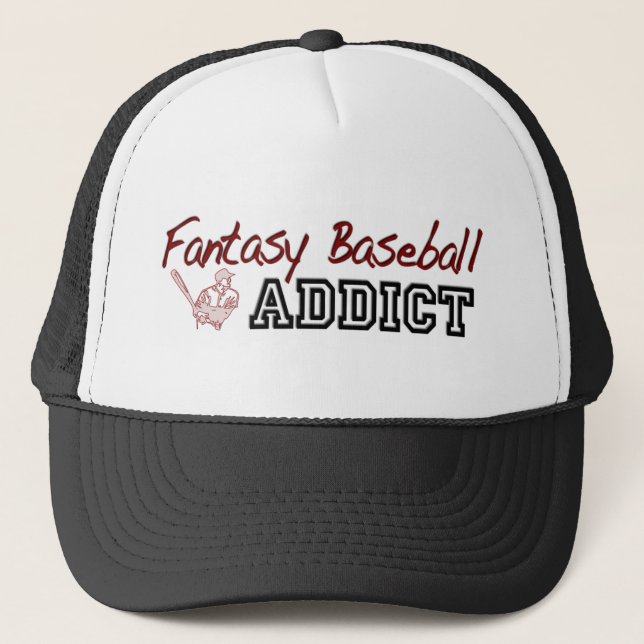 Boné Viciado do basebol da fantasia (Frente)