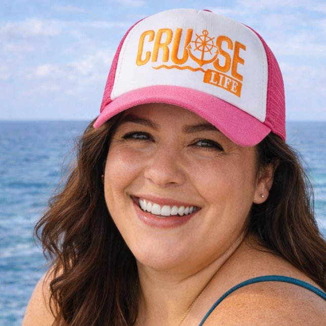 Boné Vida de Cruzeiro (Fun Cruise Hat featuring #CruiseLife)