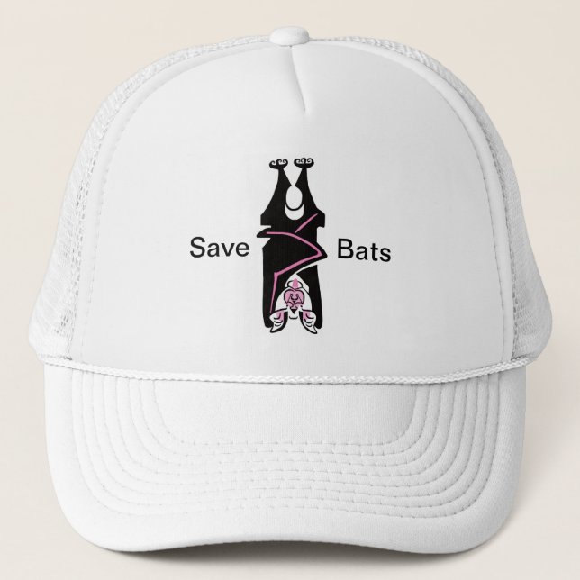 Boné Vida selvagem - Save BATS - Animal - Halloween - G (Frente)