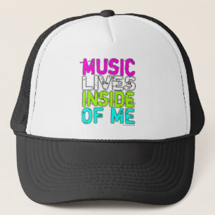 Boné VIDAS da MÚSICA PARA DENTRO de MIM chapéu do