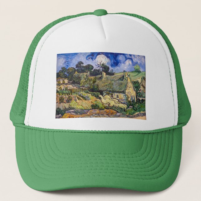 Boné Vincent Van Gogh - Cabanas de Cordeville (Frente)