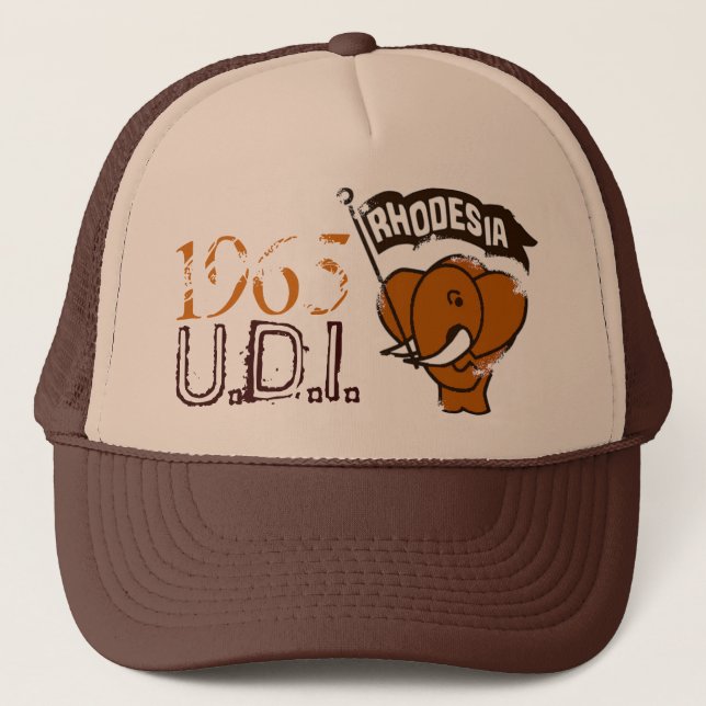 BONÉ VINTAGE 1965 DE RODÉSIA (Frente)