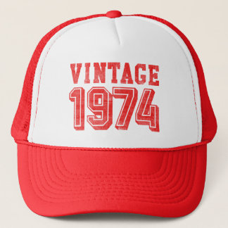 Boné Vintage 1974 Trucker Hat
