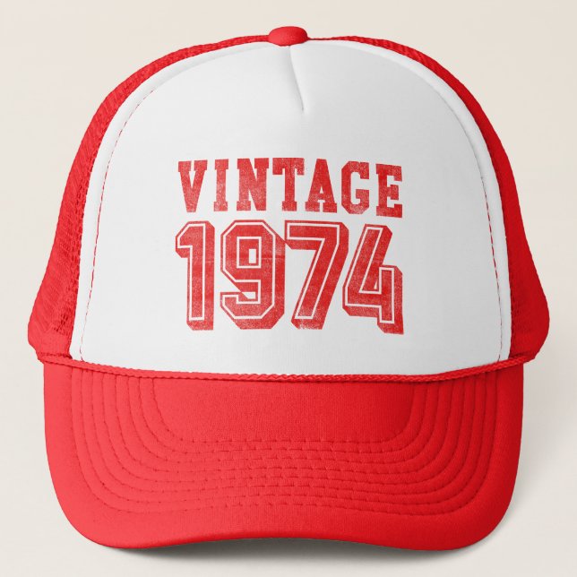 Boné Vintage 1974 Trucker Hat (Frente)
