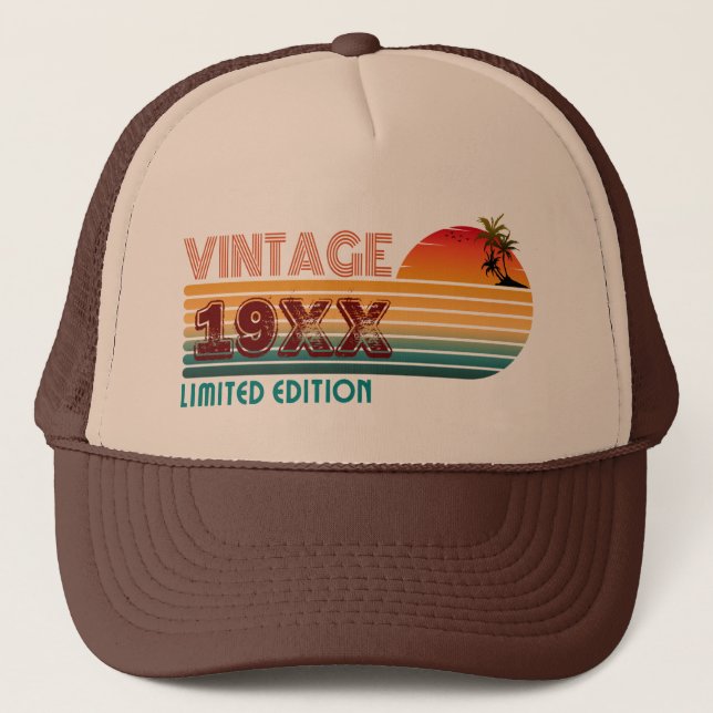Boné vintage 19XX edição limitada (Frente)