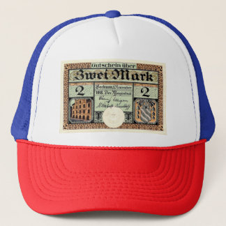 Boné Vintage 2 Mark Notgeld Beckum Trucker Hat