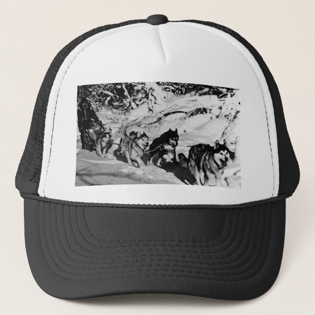 Boné Vintage Alaska eskimo Malamute (Frente)