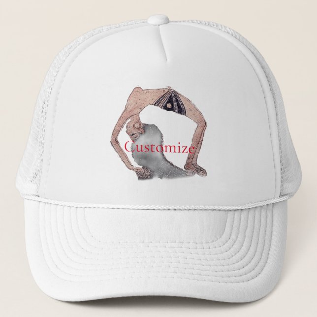 Boné Vintage Backbend Yoga Pose Thunder_Cove (Frente)