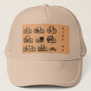 Boné Vintage Bicycle Hat
