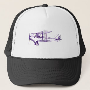 Boné Vintage Biplane - Deep Purple