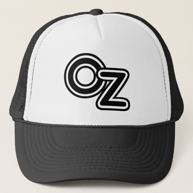 Boné Vintage Black and White Wizard of Oz Fairy Tale (Frente)