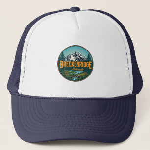 Boné Vintage Breckenridge Colorado Montanha Rochosa