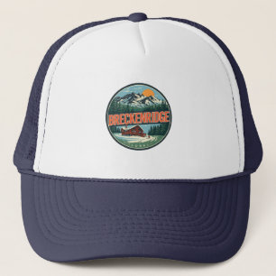 Boné Vintage Breckenridge Colorado Montanha Rochosa
