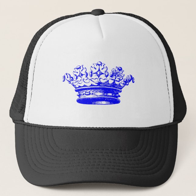 Boné Vintage Crown - Azul (Frente)