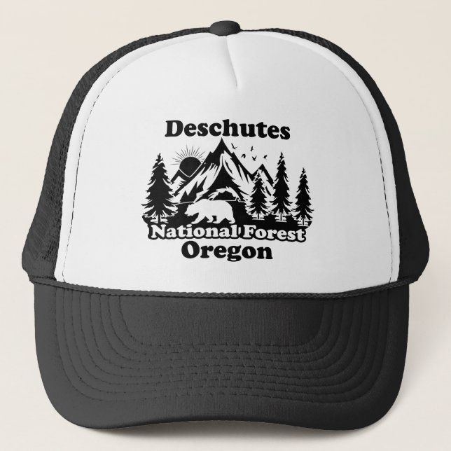 Boné Vintage Deschutes National Forest Oregon (Frente)
