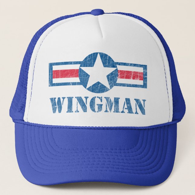 Boné Vintage do Wingman (Frente)