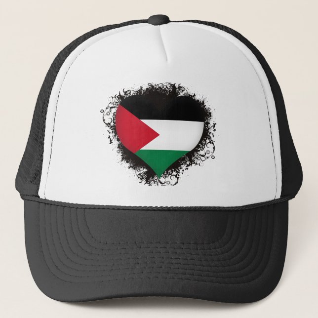 Boné Vintage eu amo Palestina (Frente)