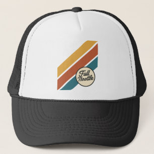 Boné Vintage Motorsport Design - faixas de velocidade r