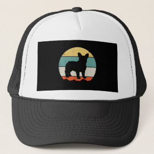 Boné Vintage Retro Bulldog Gift Para Cão Pai Mãe