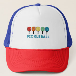 Boné Vintage Retro Pickleball Funny