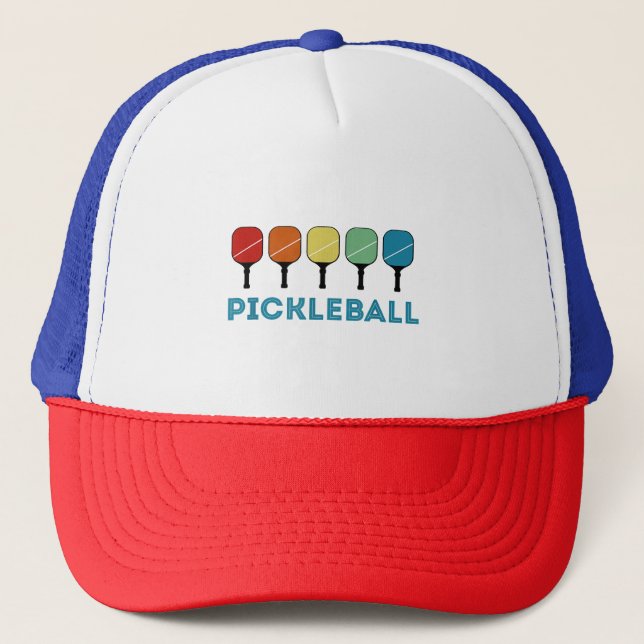 Boné Vintage Retro Pickleball Funny (Frente)