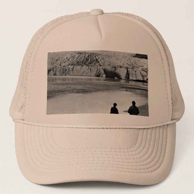 Boné Vintage USA Alaska Mendenhall glacier Juneau (Frente)