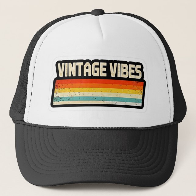 Boné Vintage Vibes (Frente)