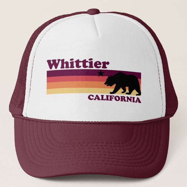 Boné Vintage Whittier California (Frente)