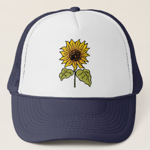 Boné Vintage Wizard of Oz Fairy Tale Sunflower in Bloom